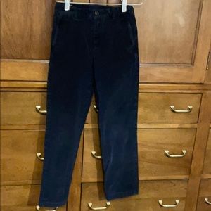 Brooks brother boys size 12 navy wide wale cords